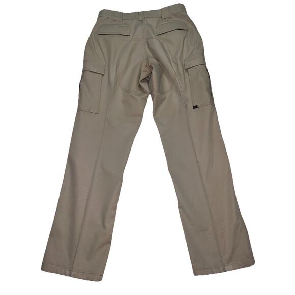 5.11 Tactical Cargo Pants Men's Size Large Tall Khaki TDU Ripstop Pockets 74003 - Picture 13 of 16